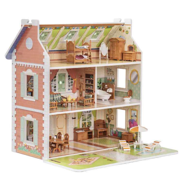 Old school on sale dollhouse